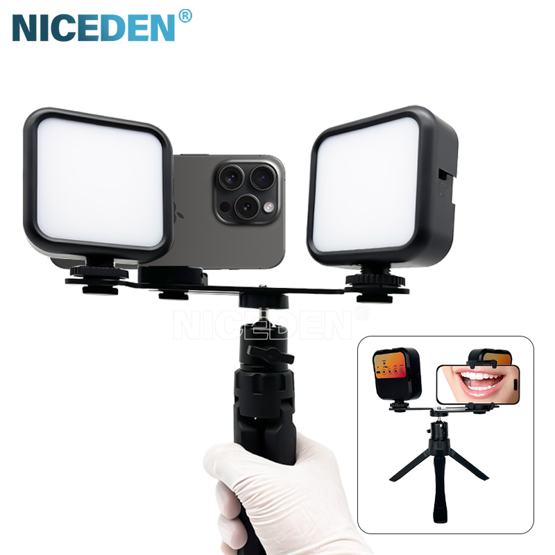 Photography Lighting Handheld - Niceden Dental portable Flash Light Photography