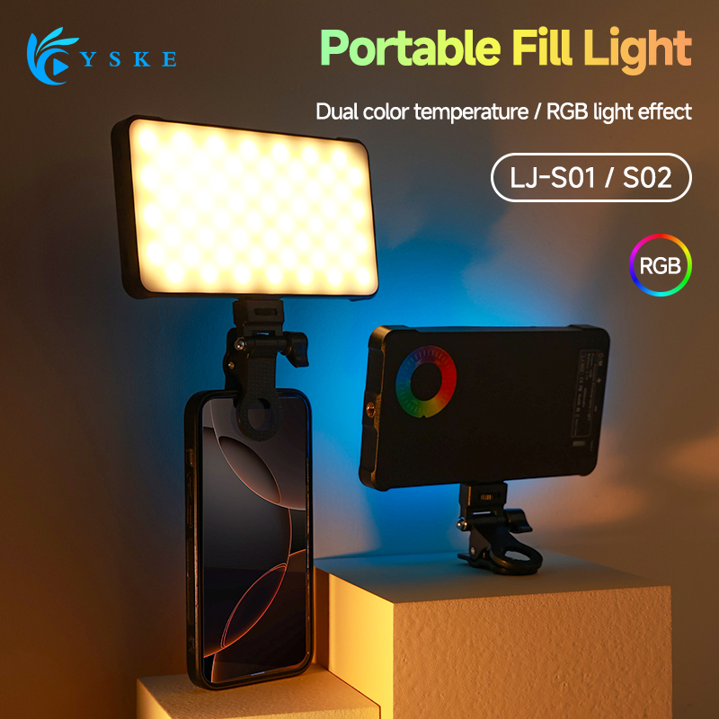 Photography Lighting Color - RGB LED Video Light Fill Straight