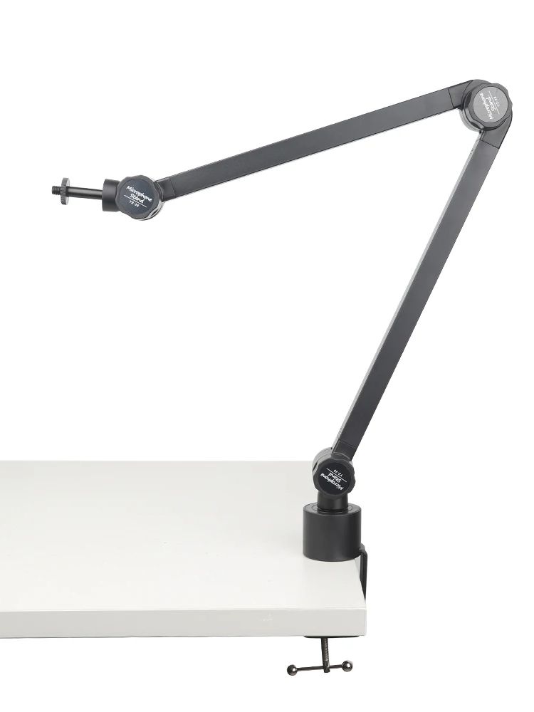 Boom Arm Stand - Large Load‑Bearing Microphone Boom Arm, Heavy