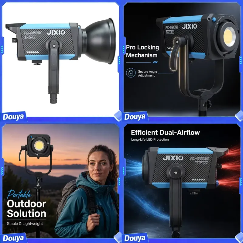 Photography Lighting App - APP Control 380W Led Studio Light