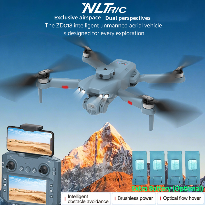 Photography Lighting Beginners - ZD018 Drone With 4.5inch Screen Remote