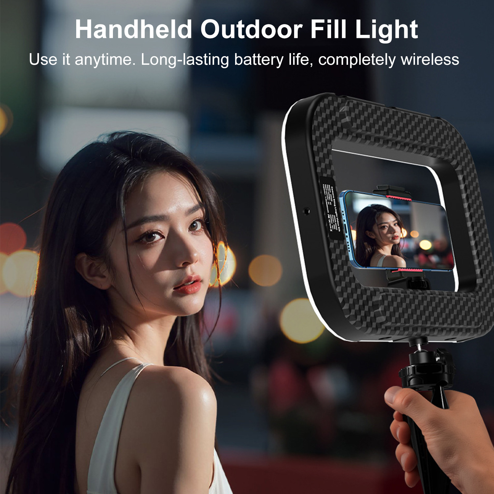 Rechargeable Cell Phone Light  - Photography Lighting Handheld review and price