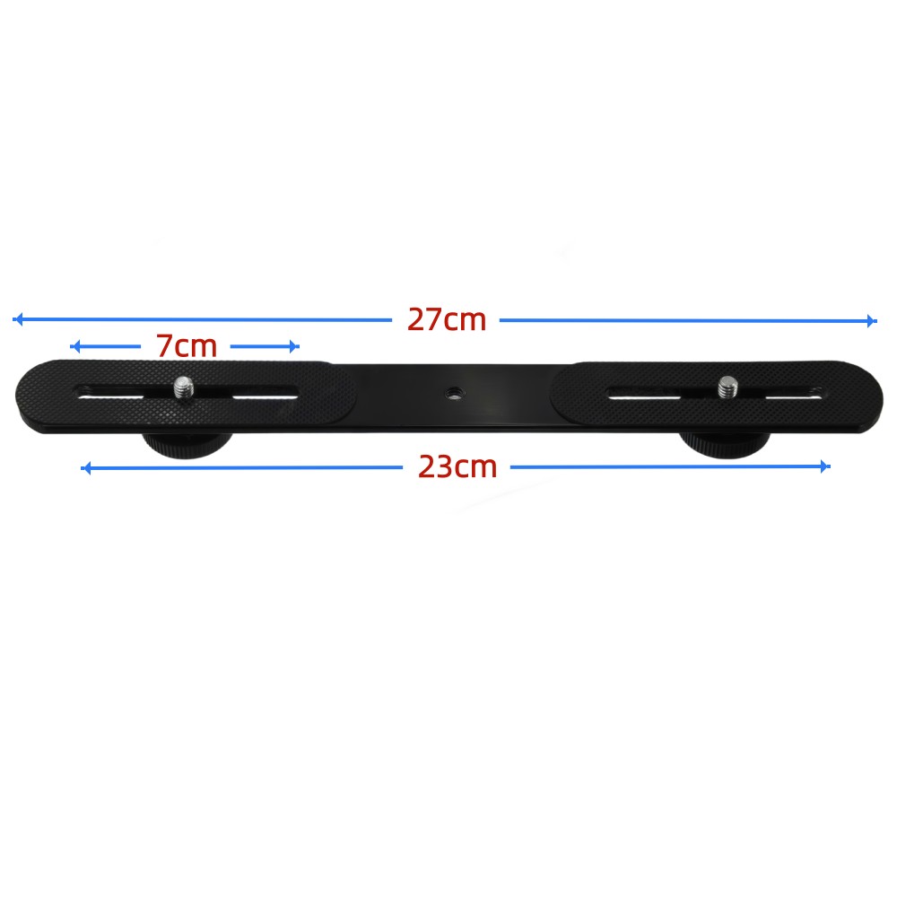 Dual Flash Bracket 1/4'' Screw - Photography Led Lighting Kit review and price