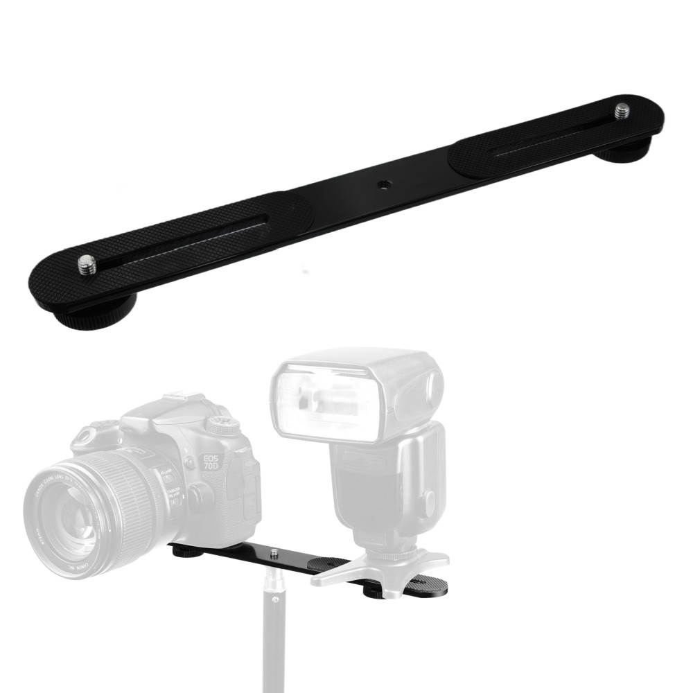Dual Flash Bracket 1/4'' Screw - Photography Led Lighting Kit review and price