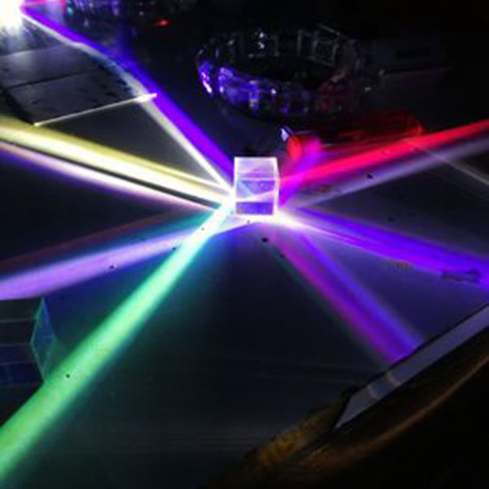 Glass Cube 12.7mm Dichroic Pri - Lighting Glass Photography review and price