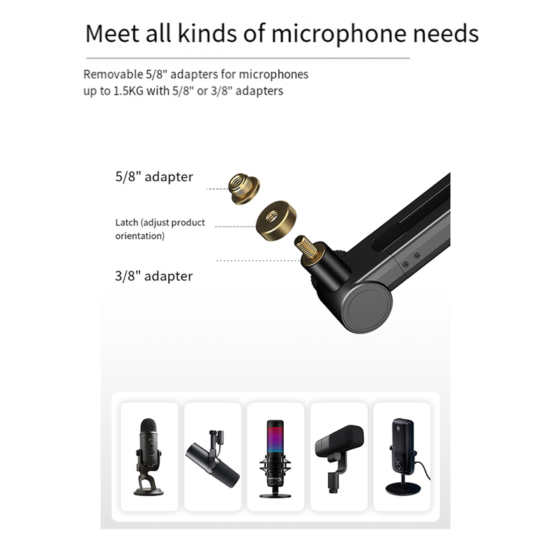360 Degree Adjustable Micropho - Boom Arm Stand review and price