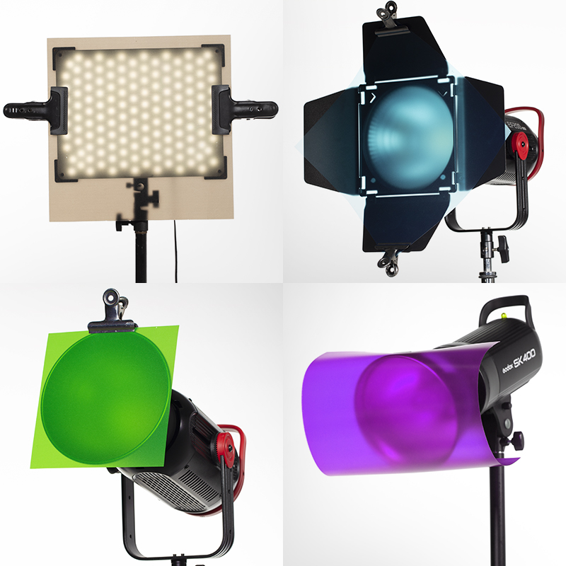 Color Gel Filter Film + Carryi - Photography Led Lighting Kit review and price