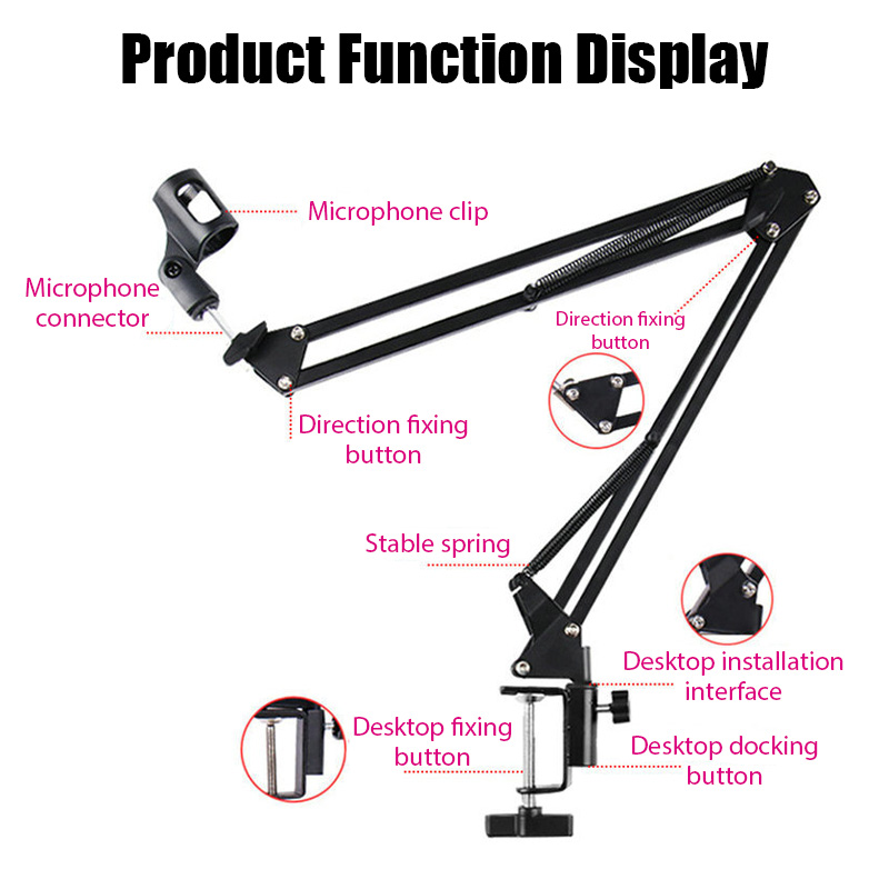 Professional Flexible Desktop  - Boom Arm Stand review and price