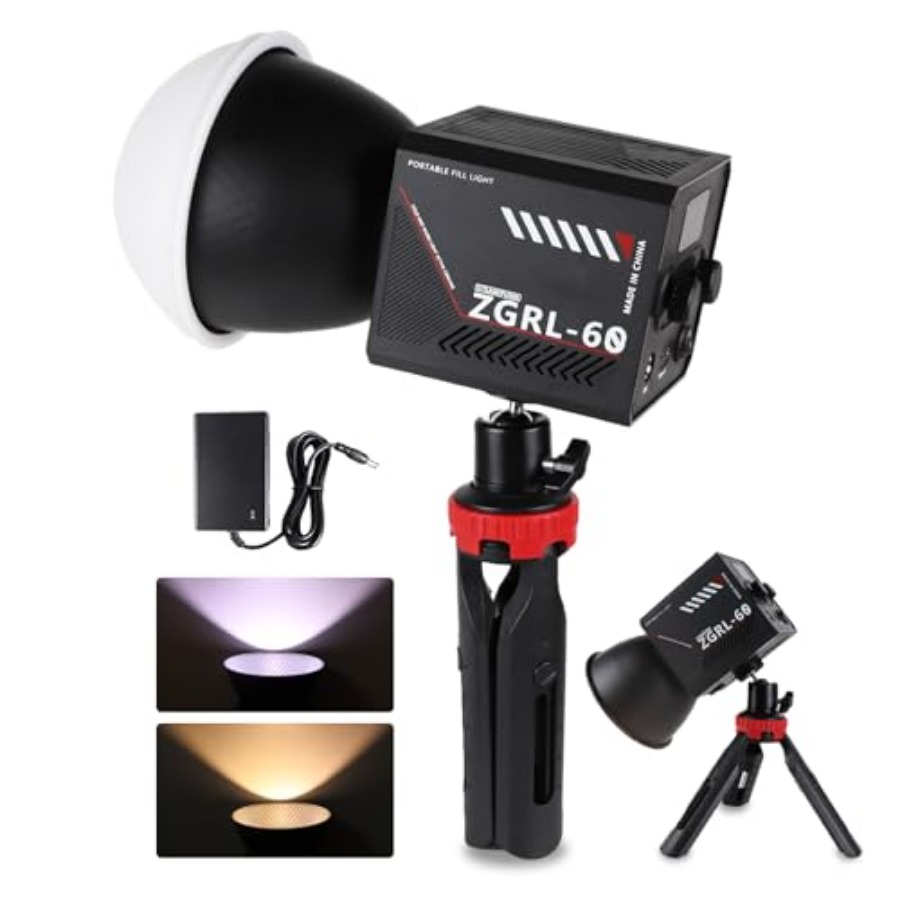 60W COB LED Video Light Handhe - Photography Lighting Handheld review and price