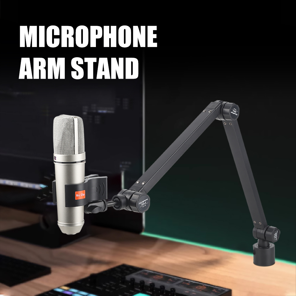 Large Load‑Bearing Microphone  - Boom Arm Stand review and price