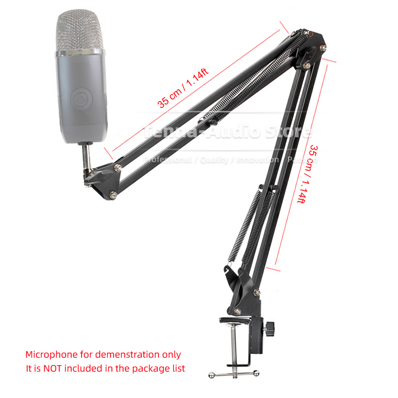 Desktop Clamp Suspension Mic B - Boom Arm Stand review and price
