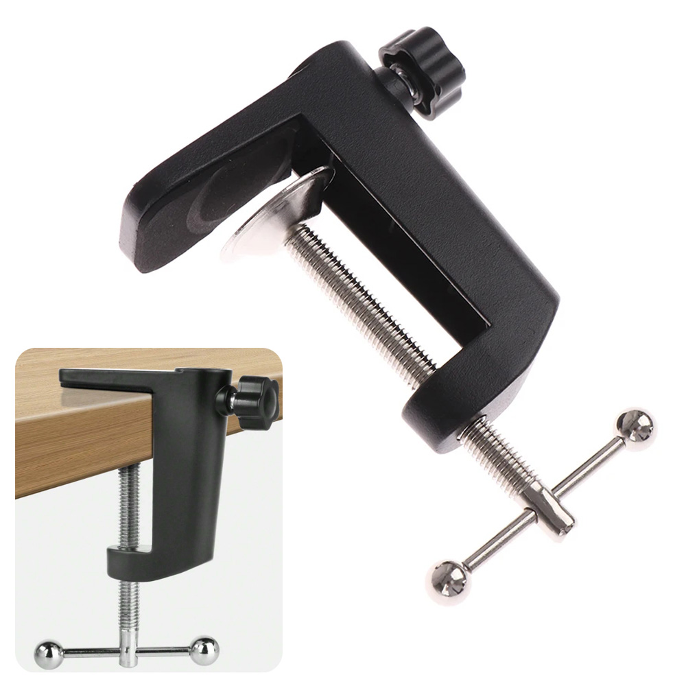 C-Shaped Clip Desk Table Mount - Boom Arm Stand review and price