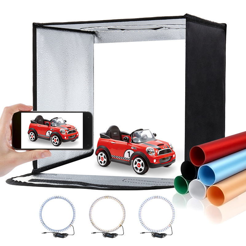 11.8x11.8inch Fold Photo Studi - Photography Led Lighting Kit review and price