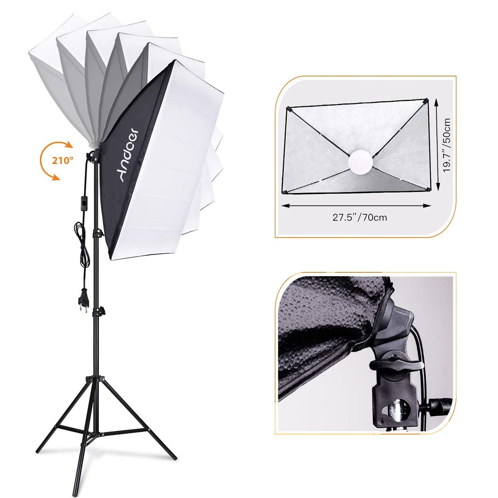 Andoer Studio Photography Ligh - Photography Led Lighting Kit review and price