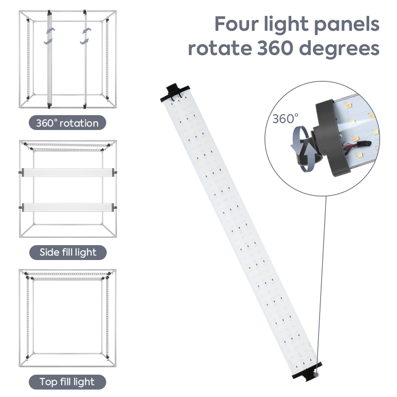 Photo Studio Photo Box Kit,120 - Photography Led Lighting Kit review and price