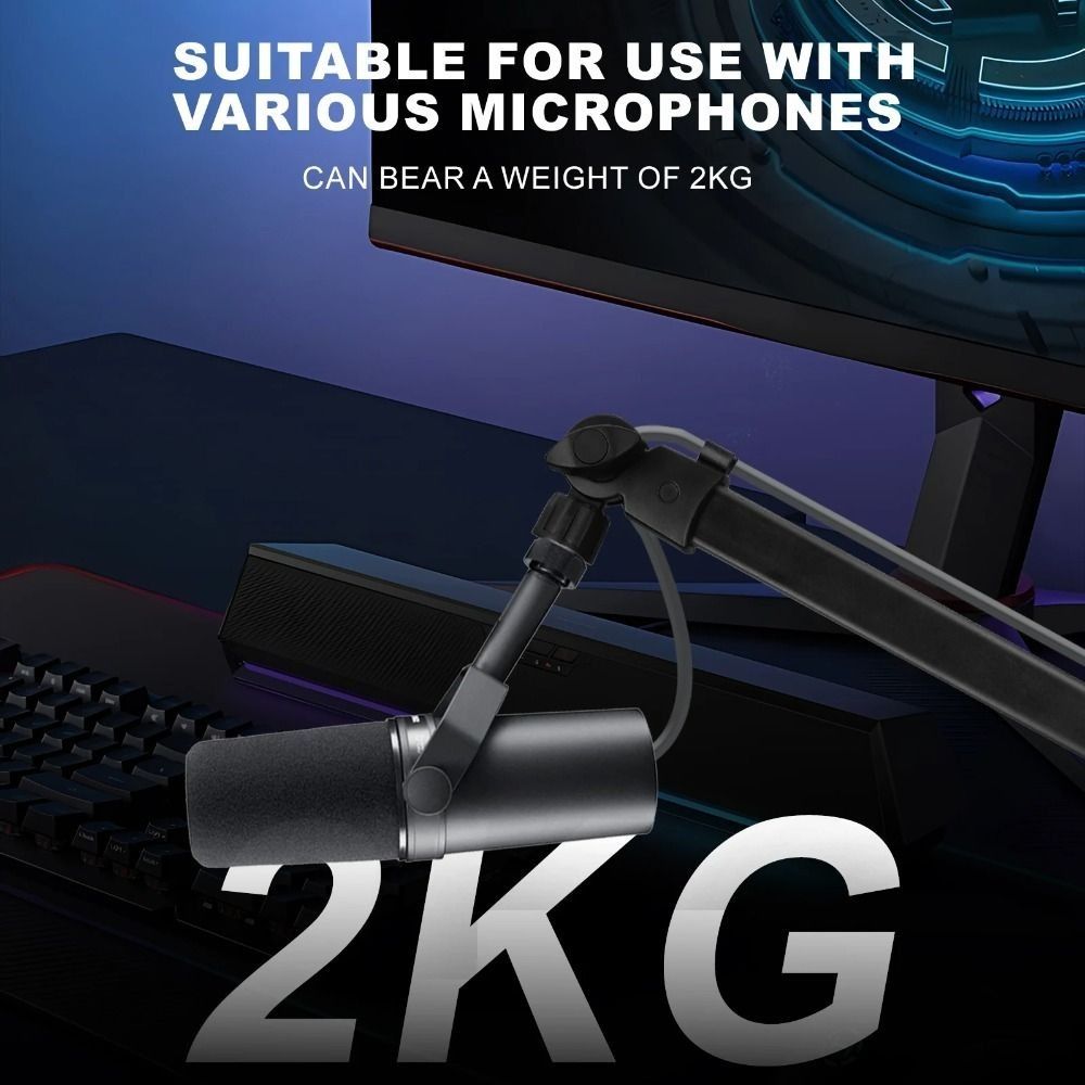 Professional 360° Rotation Mic - Boom Arm Stand review and price